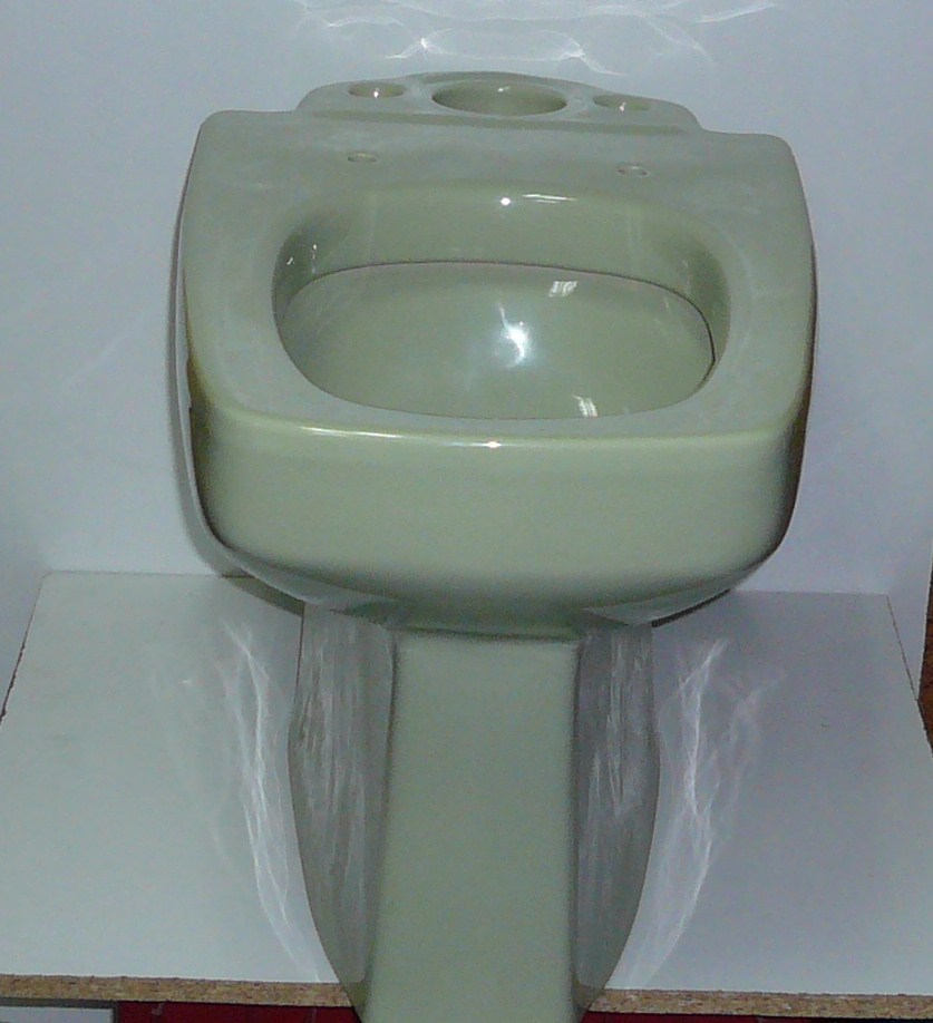 Taza G�ndola tanque bajo salida horizontal Verde Sauce