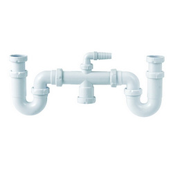 S-30 sif�n doble de 11/2 - 40 mm