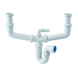 S-50 sif�n doble de 11/2 - 40 mm