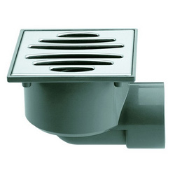 Sumidero horizontal sif�nico PVC de 50/40 - 105x105