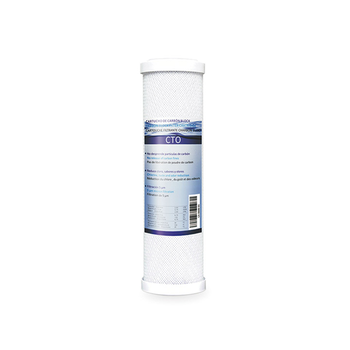 Cartucho de carb�n activo block de 9' 3/4