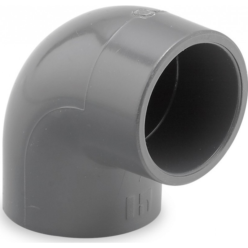 Codo PVC presi�n 90� de 32 mm