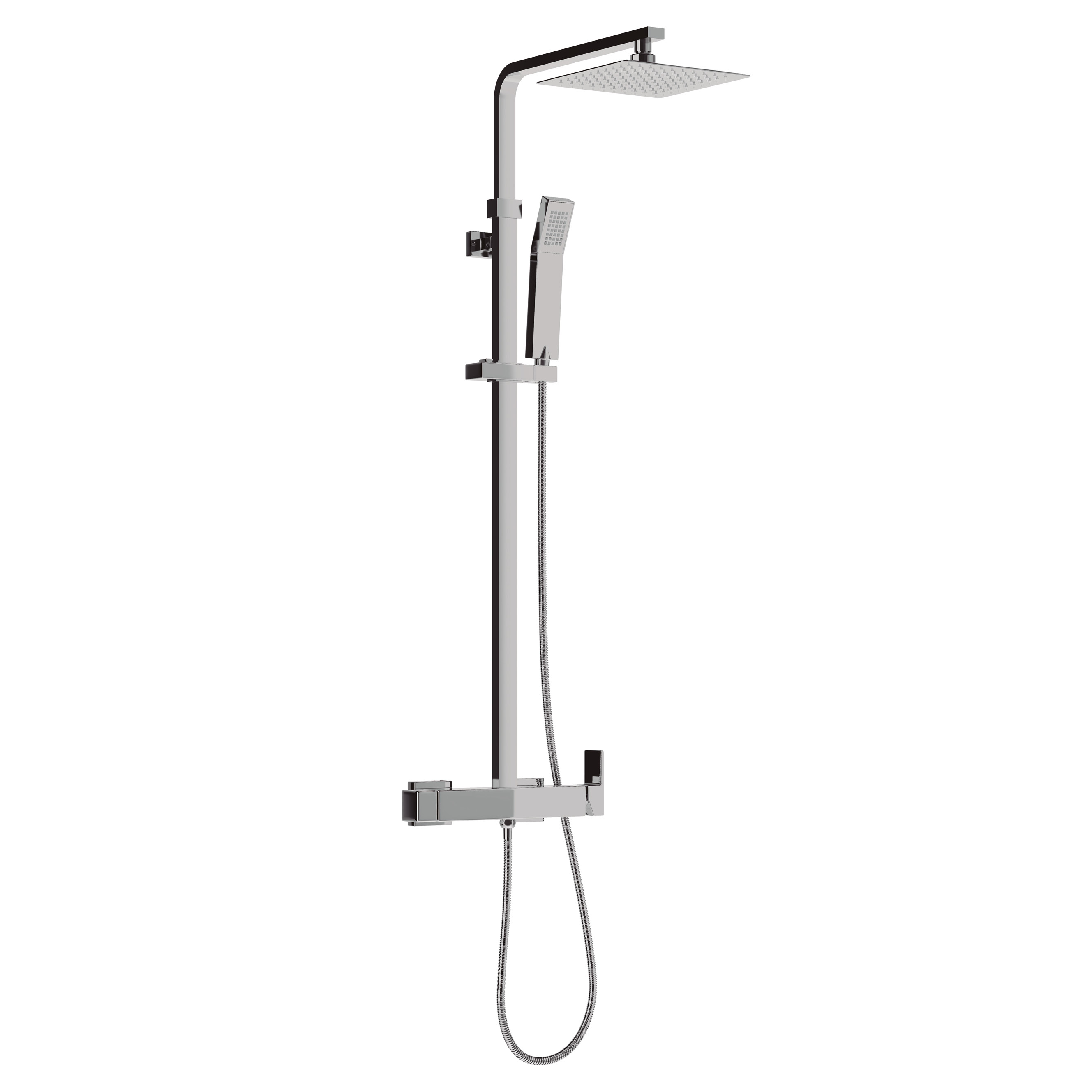 Columna ducha Skara rociador cuadrado