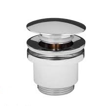 V�lvula lavabo-bid� click-clack tap�n redondo cromo