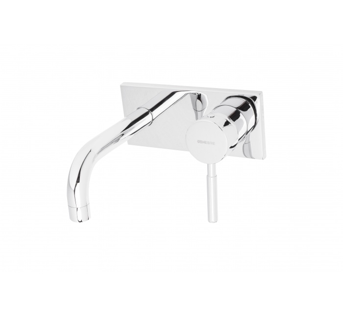 Monomando lavabo empotrado ca�o 16 cm Tau