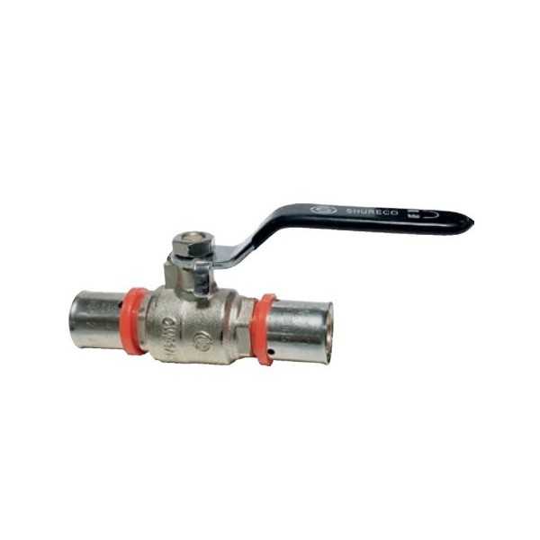 V�lvula esfera 16x2 press fitting tubo multicapa