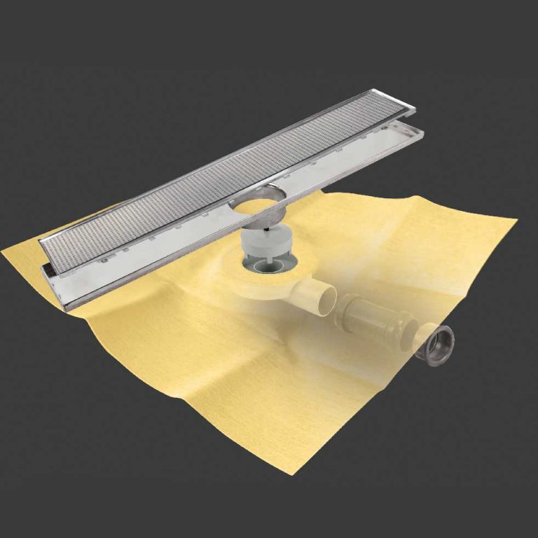 DRY50 lineal flat 80 revestible (sumidero+l�mina)  REVESTECH