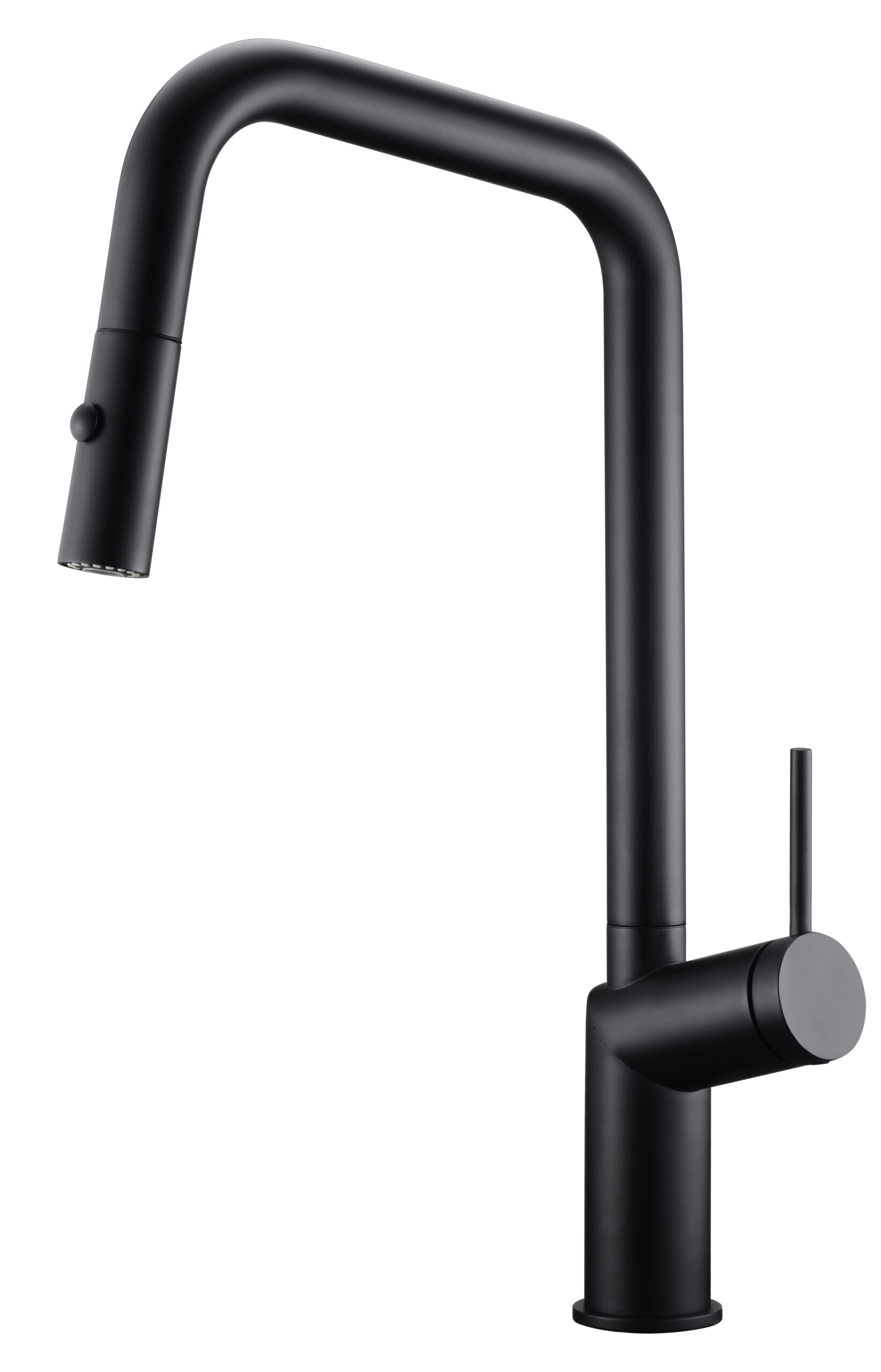 Grifo de cocina mdo extra�ble con difusor doble jet de acabado negro mate Bonn IMEX